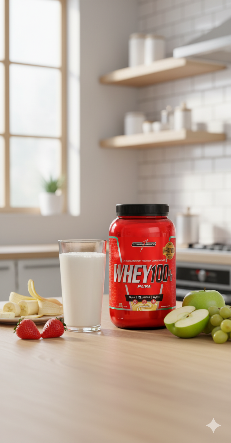 Whey 100% Pure 900g Baunilha