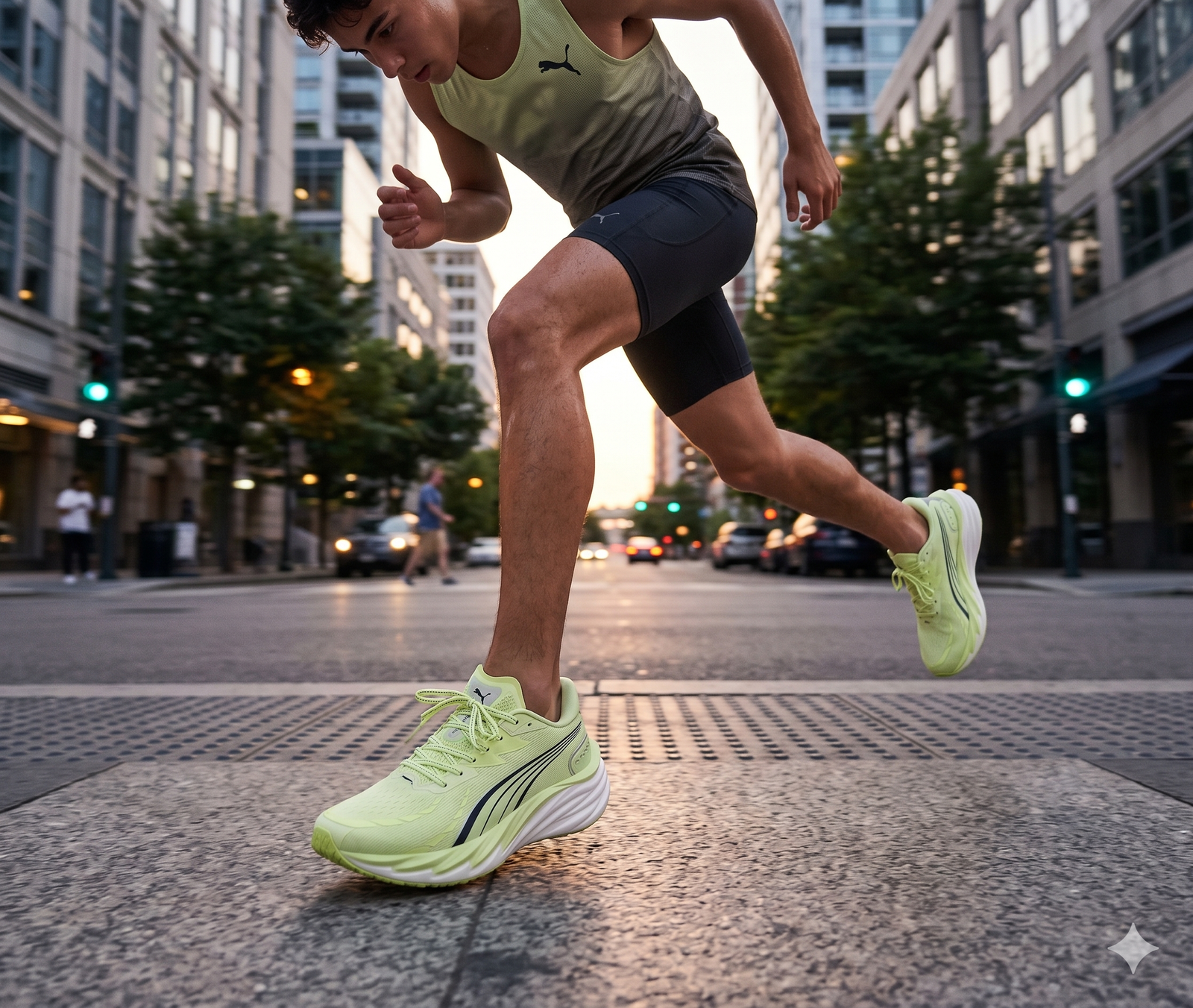 Tênis Puma Velocity Nitro 4 Apple Spritz Lux Lime Masculino